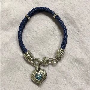 Judith Ripka braided bracelet